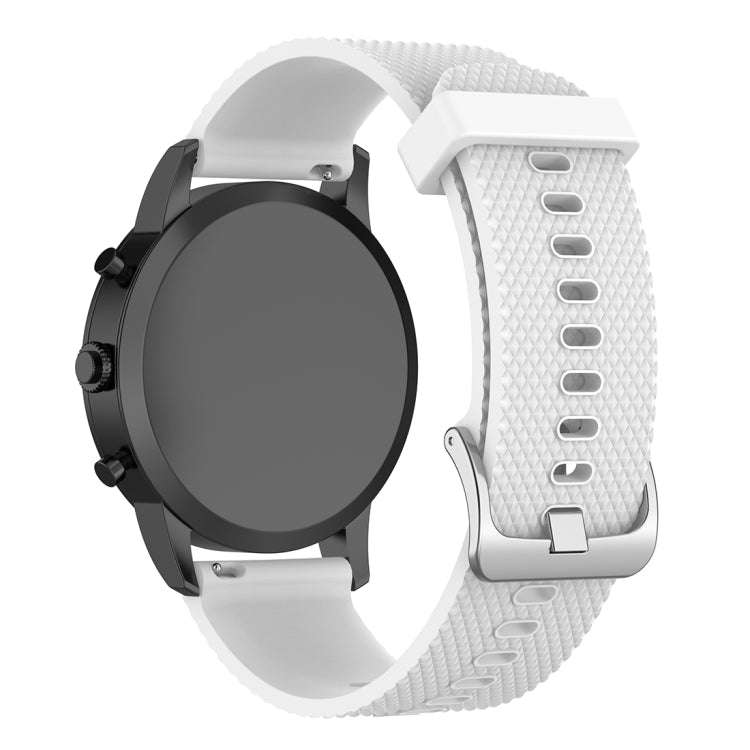 22mm Texture Silicone Wrist Strap Watch Band for Fossil Hybrid Smartwatch HR, Male Gen 4 Exploris...
