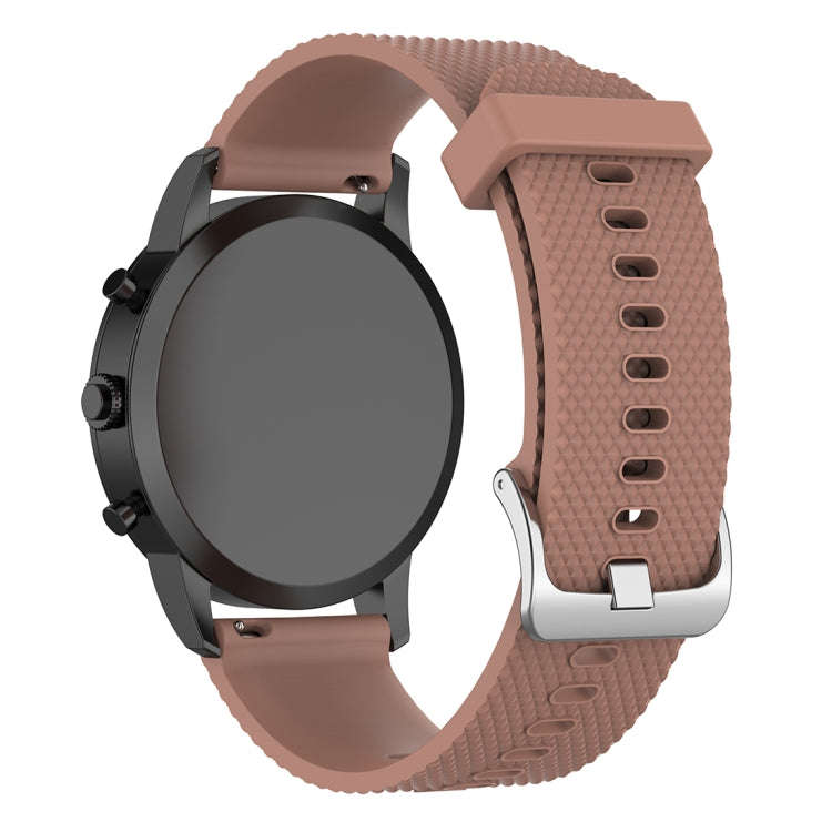 22mm Texture Silicone Wrist Strap Watch Band for Fossil Hybrid Smartwatch HR, Male Gen 4 Exploris...