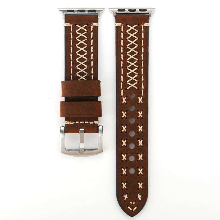 For Apple Watch Series 10 42mm / 9&8&7 41mm / SE 3&SE 2&6&SE&5&4 40mm / 3&2&1 38mm Manual Line Pa...