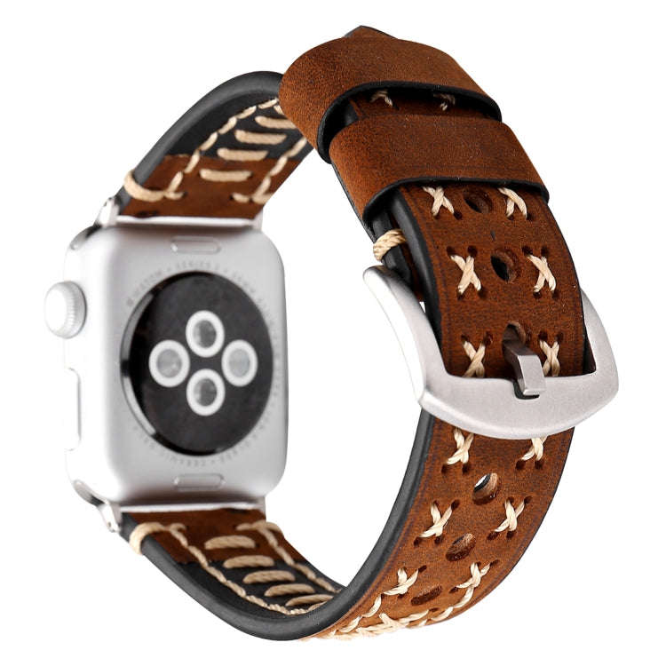 For Apple Watch Series 10 42mm / 9&8&7 41mm / SE 3&SE 2&6&SE&5&4 40mm / 3&2&1 38mm Manual Line Pa...