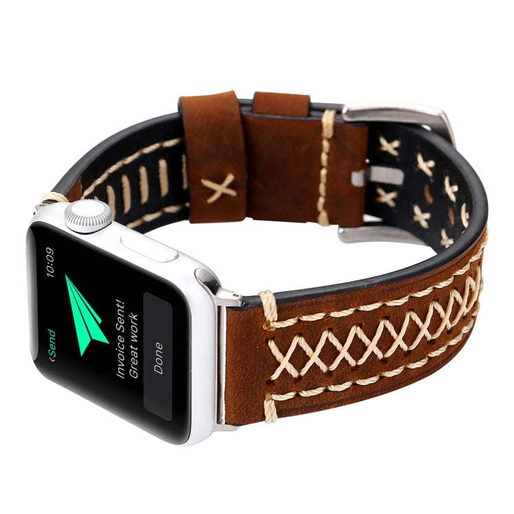For Apple Watch Series 10 42mm / 9&8&7 41mm / SE 3&SE 2&6&SE&5&4 40mm / 3&2&1 38mm Manual Line Pa...