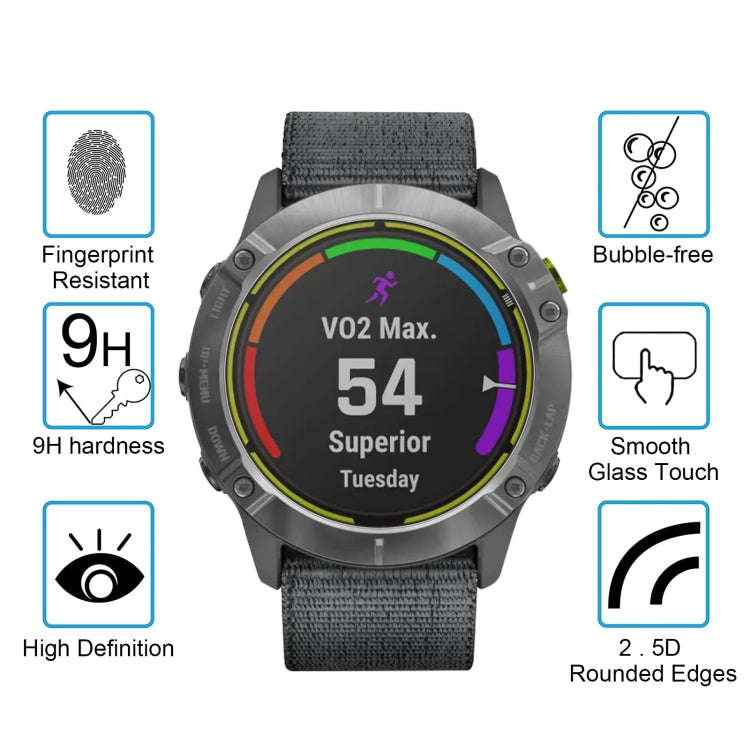 For Garmin Enduro Smart Watch Tempered Glass Film Screen Protector