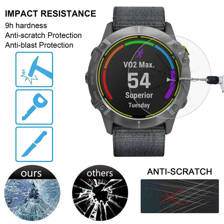 For Garmin Enduro Smart Watch Tempered Glass Film Screen Protector