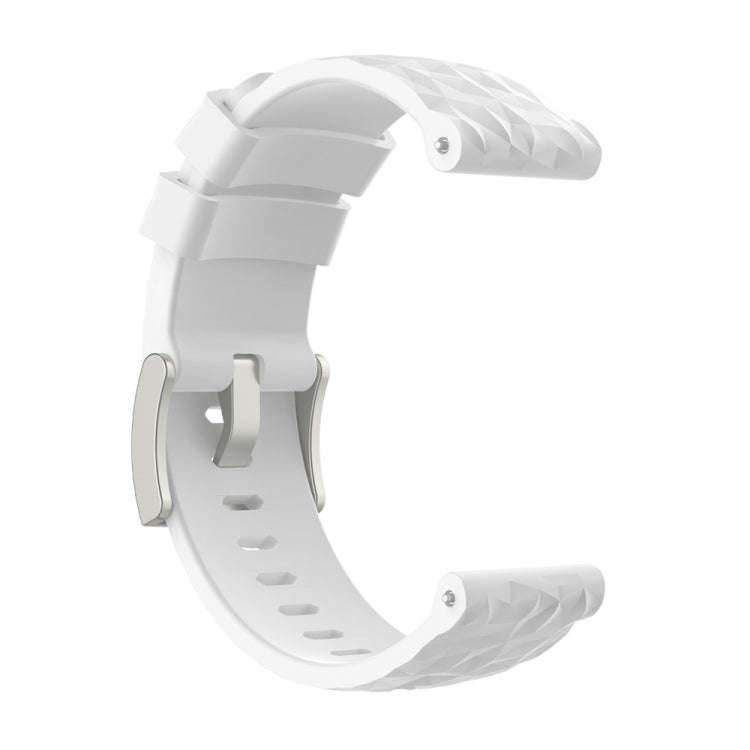 Silicone  Watch Band for SUUNTO Sport Baro(White)