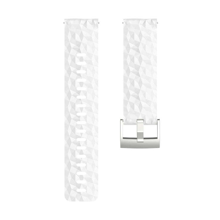 Silicone  Watch Band for SUUNTO Sport Baro(White)
