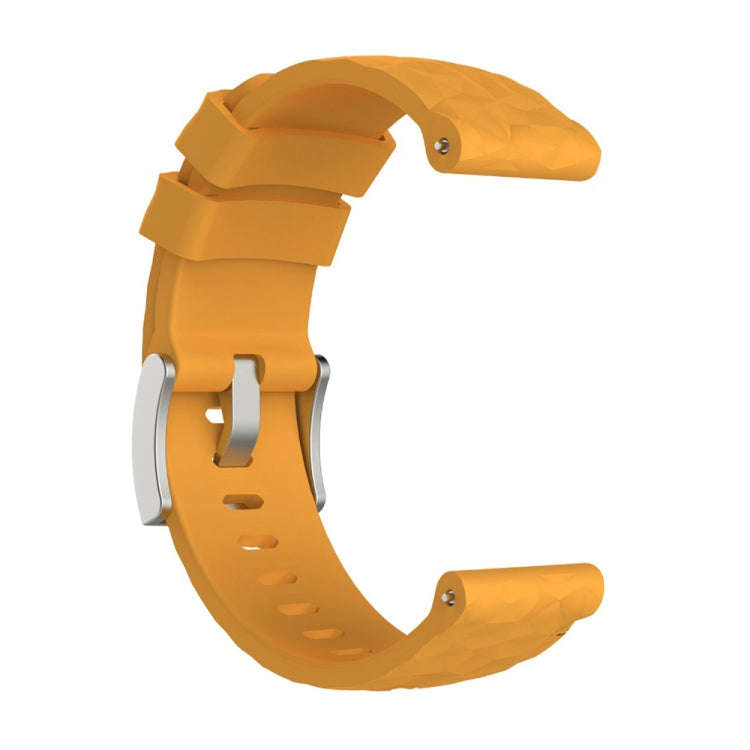 Silicone  Watch Band for SUUNTO Sport Baro(Yellow)
