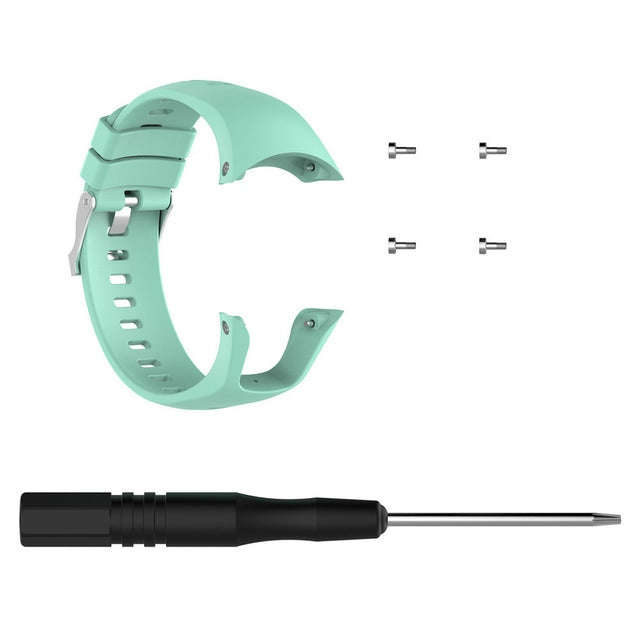 Silicone  Watch Band for SUUNTO Trainer Wrist HR(Mint Green)