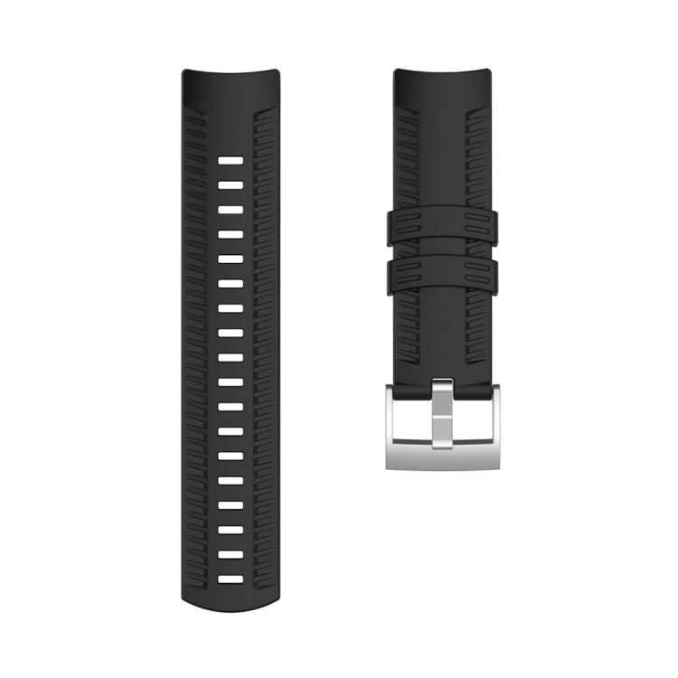Silicone  Watch Band for SUUNTO 9(Black)