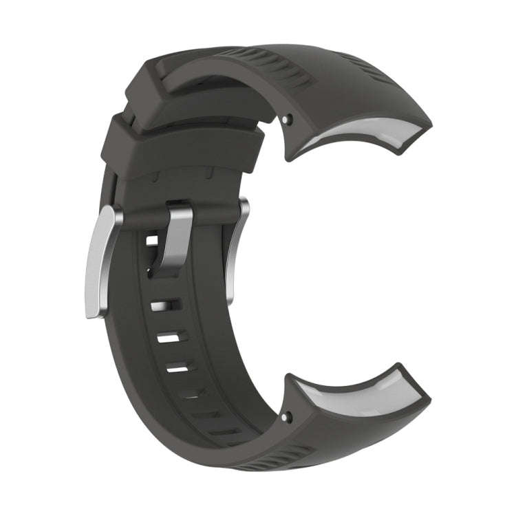 Silicone  Watch Band for SUUNTO 9(Grey)