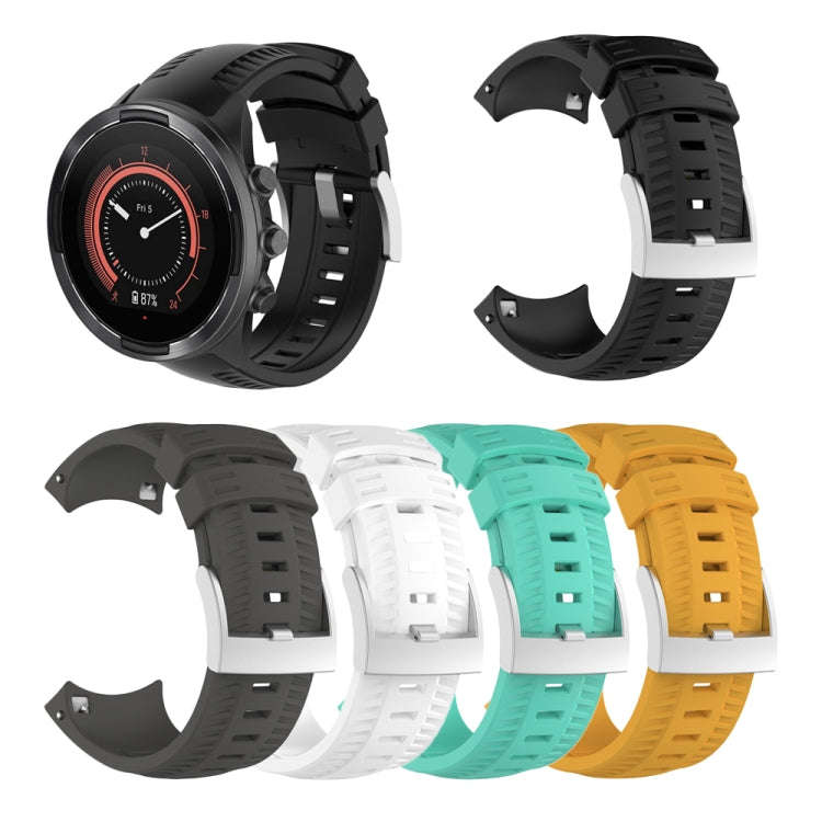 Silicone  Watch Band for SUUNTO 9(Grey)