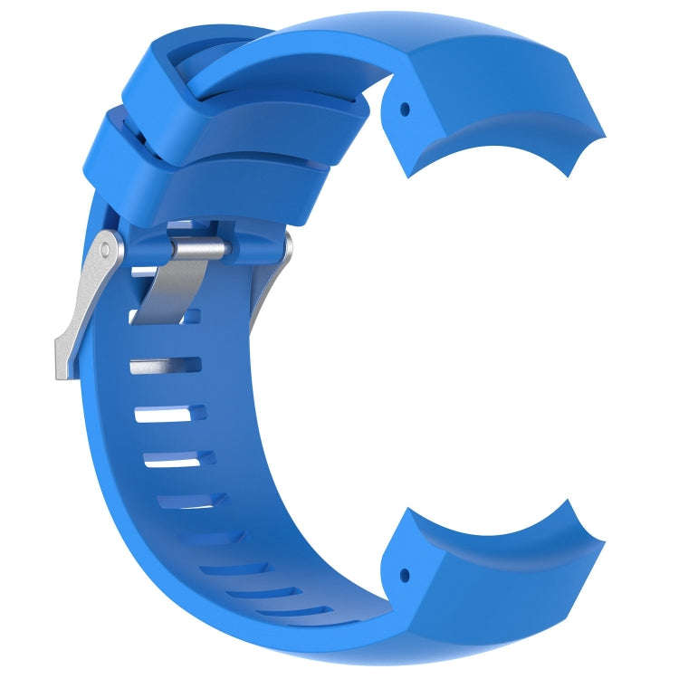 Silicone  Watch Band for SUUNTO Core ALU Black(Blue)