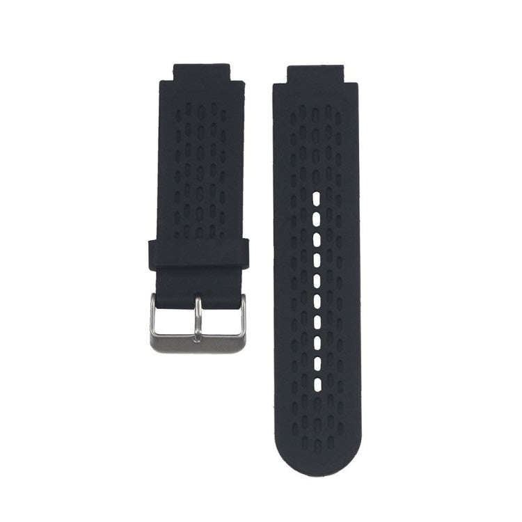 Silicone Sport Watch Band for Garmin Approach S2 / S4(Black)