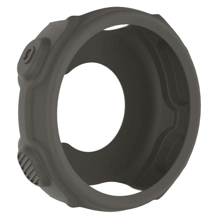 Solid Color Silicone Watch Protective Case for Garmin F235 / F750(Grey)