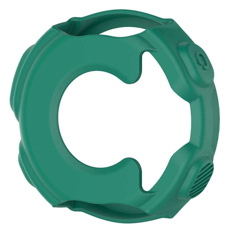 Solid Color Silicone Watch Protective Case for Garmin F235 / F750(Mint Green)