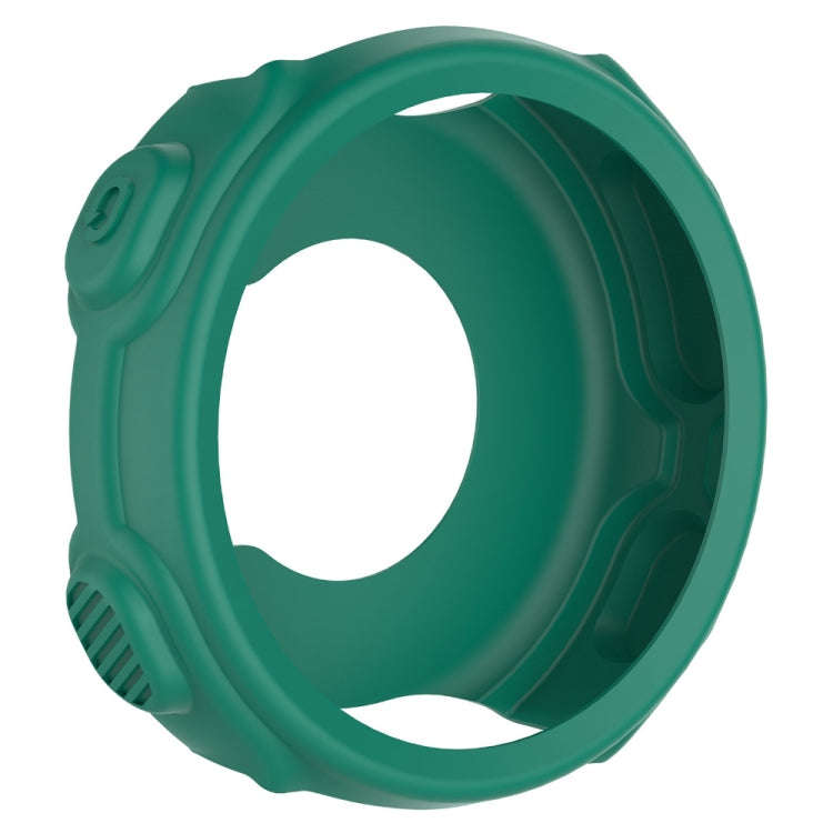Solid Color Silicone Watch Protective Case for Garmin F235 / F750(Mint Green)
