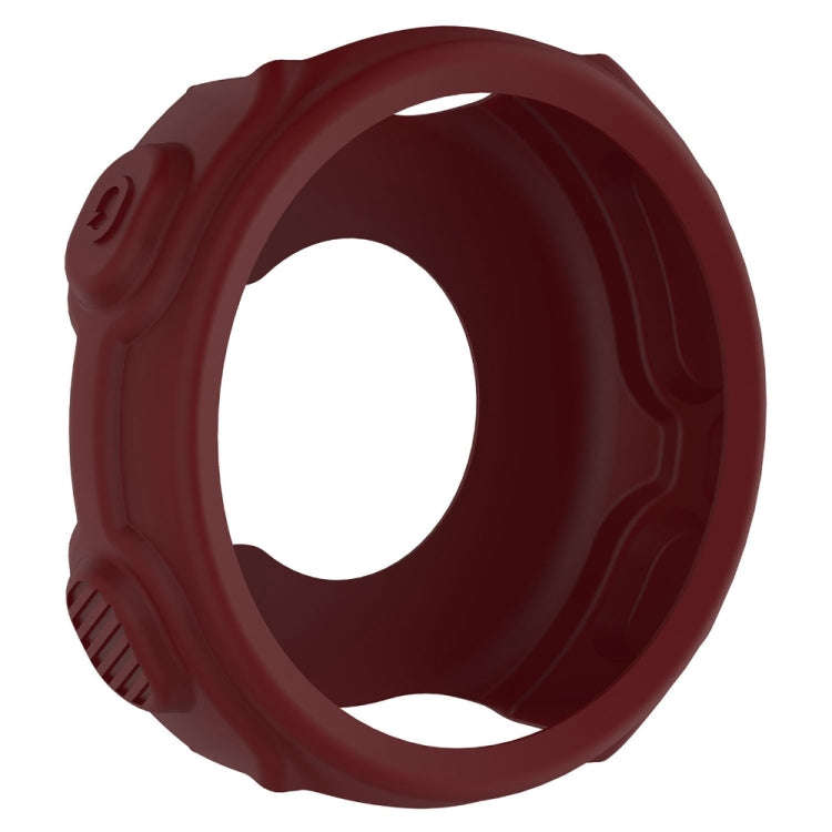 Solid Color Silicone Watch Protective Case for Garmin F235 / F750(Red)