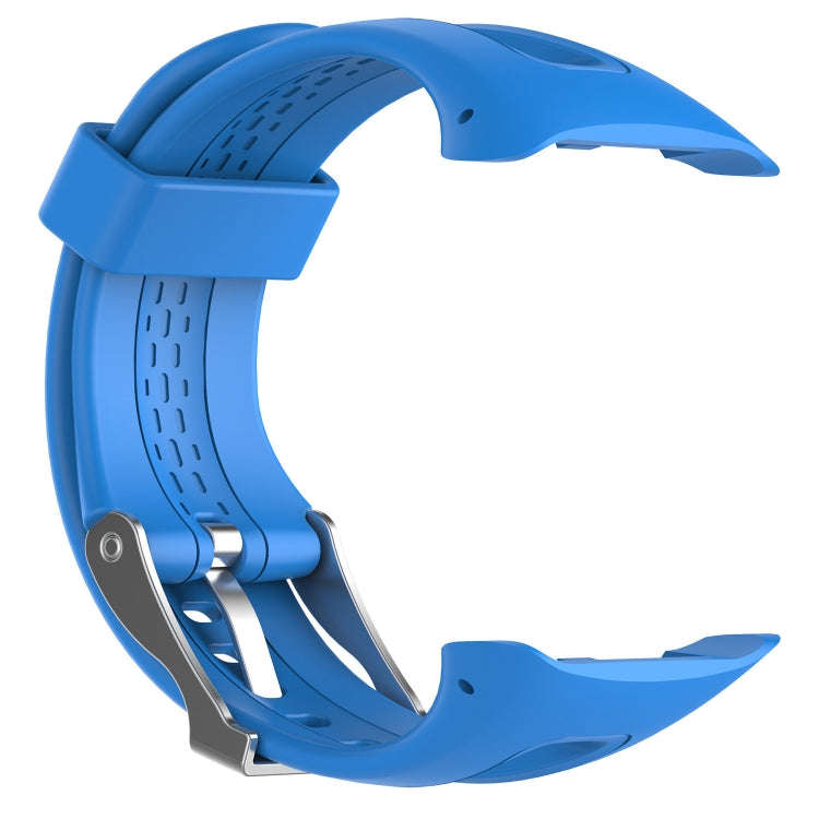 Male Style Silicone Sport Watch Band for Garmin Forerunner 10 / 15(Dark Blue)