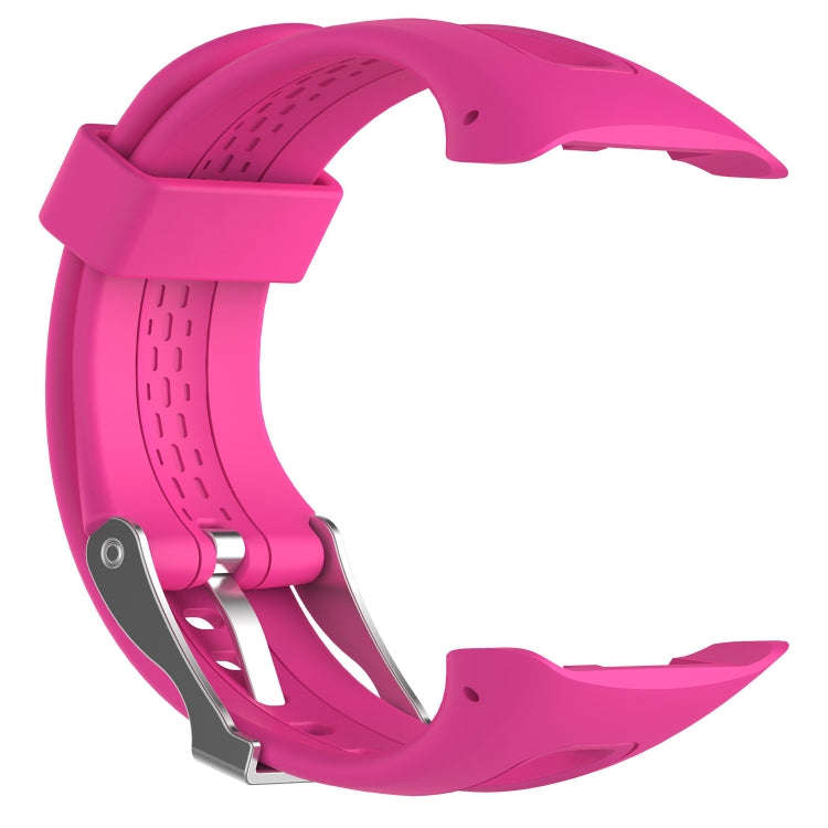 Male Style Silicone Sport Watch Band for Garmin Forerunner 10 / 15(Pink)