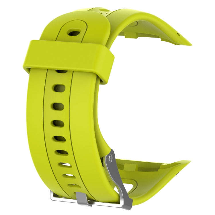 Male Style Silicone Sport Watch Band for Garmin Forerunner 10 / 15(Cyan)