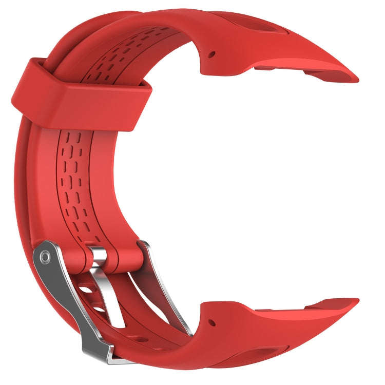 Male Style Silicone Sport Watch Band for Garmin Forerunner 10 / 15(Red)