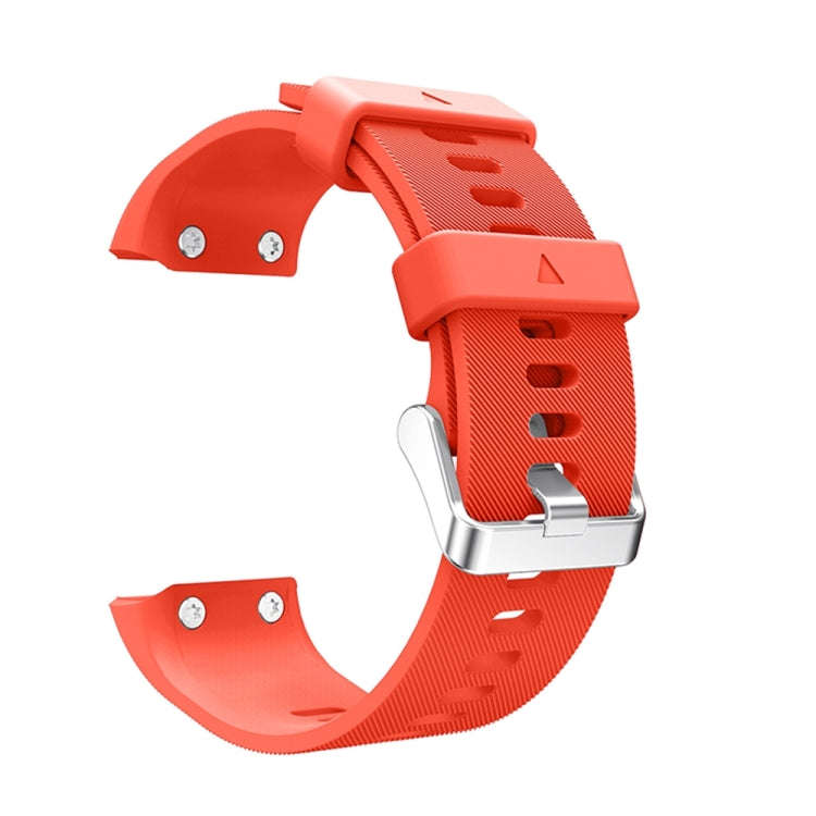 Silicone Sport Watch Band for Garmin Forerunner 35(Orange)
