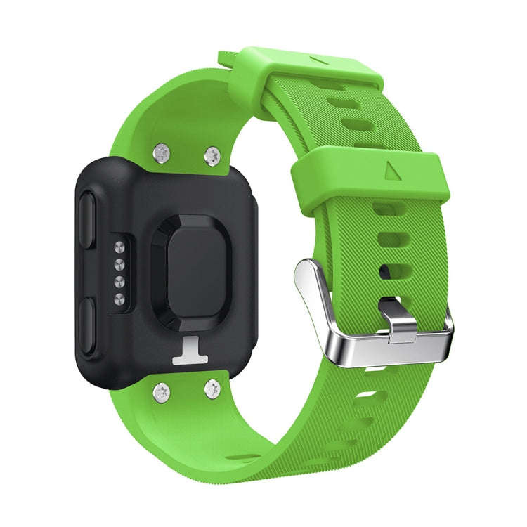 Silicone Sport Watch Band for Garmin Forerunner 35(Green)