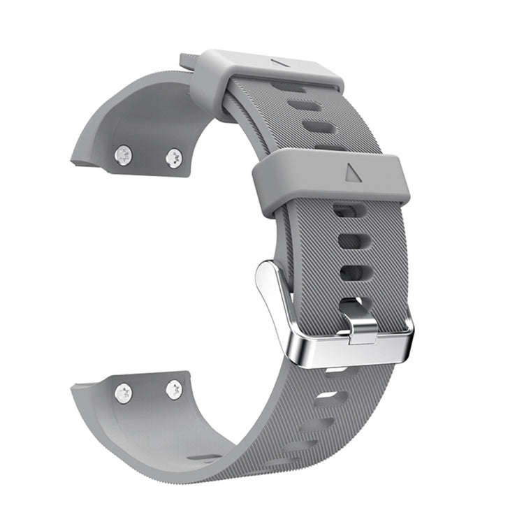 Silicone Sport Watch Band for Garmin Forerunner 35(Grey)