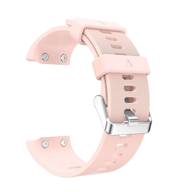 Silicone Sport Watch Band for Garmin Forerunner 35(Light Pink)