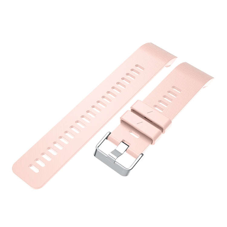 Silicone Sport Watch Band for Garmin Forerunner 35(Light Pink)