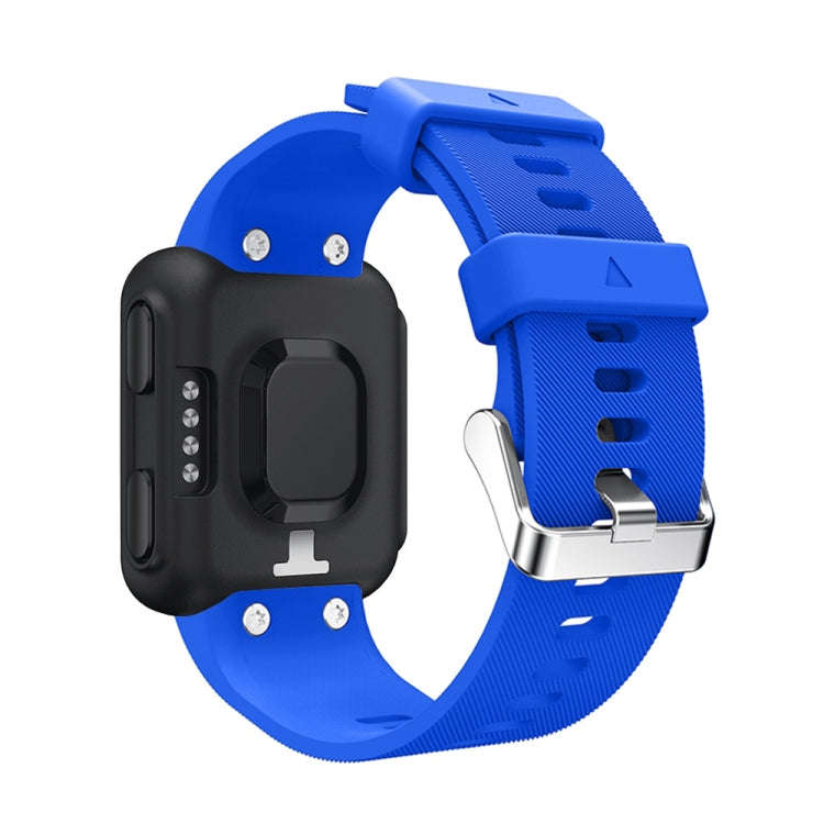 Silicone Sport Watch Band for Garmin Forerunner 35(Blue)