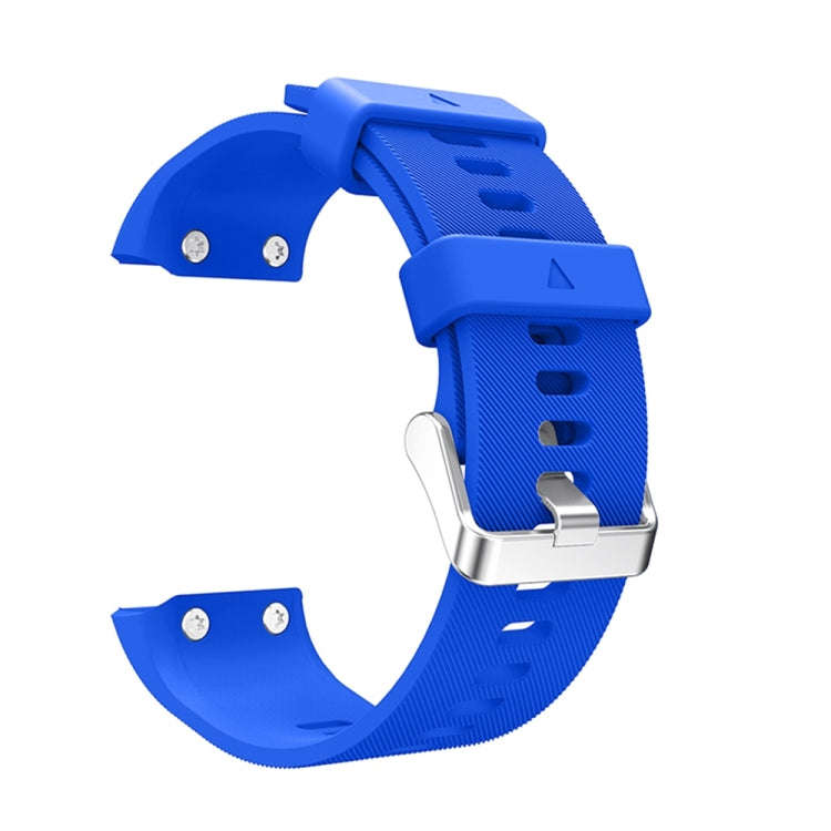 Silicone Sport Watch Band for Garmin Forerunner 35(Blue)