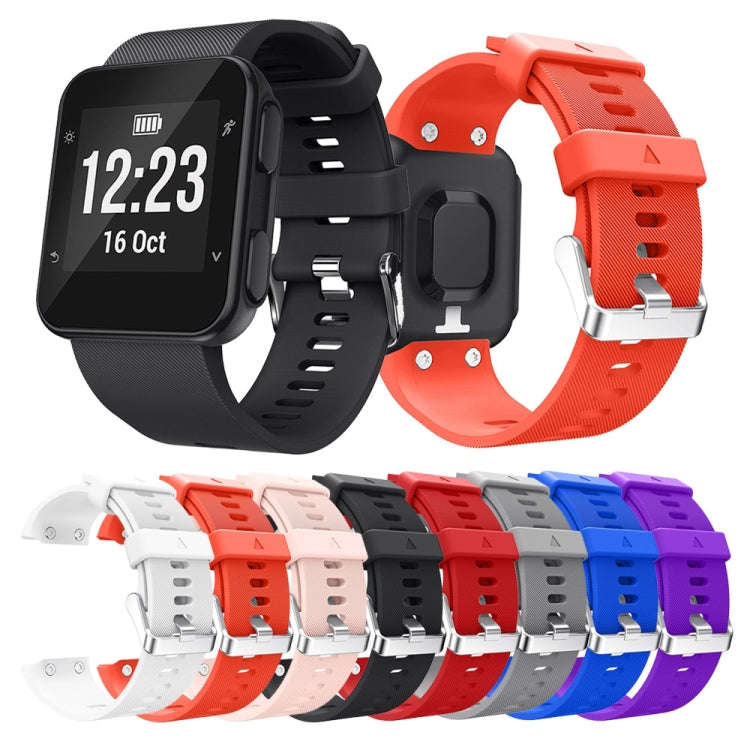 Silicone Sport Watch Band for Garmin Forerunner 35(Blue)