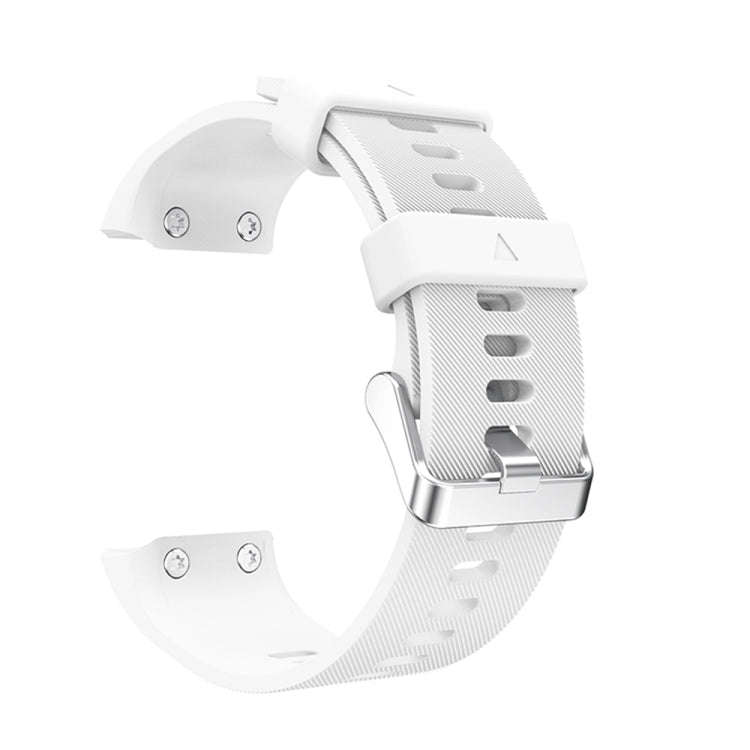 Silicone Sport Watch Band for Garmin Forerunner 35(White)