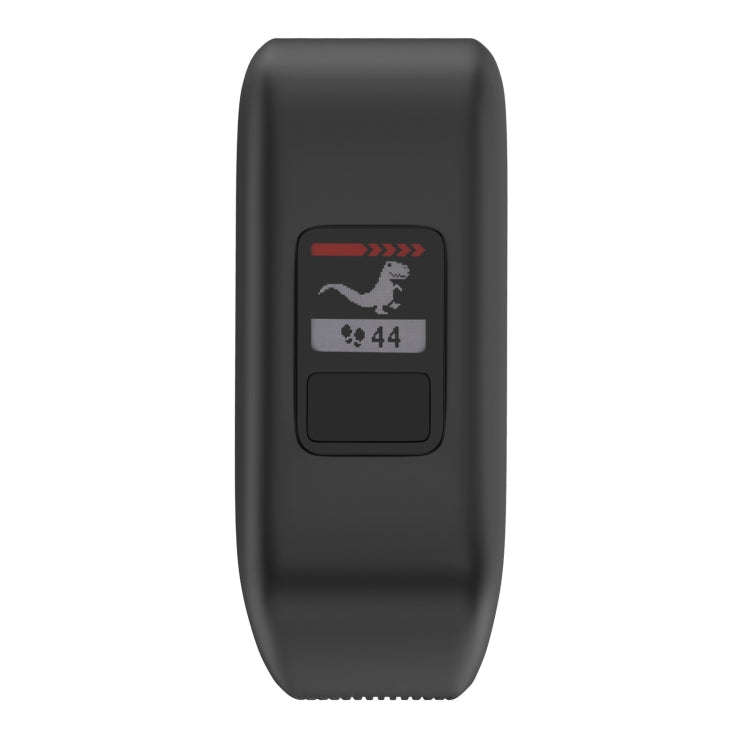 Silicone Sport Watch Band for Garmin Vivofit JR, Size: Small(Black)