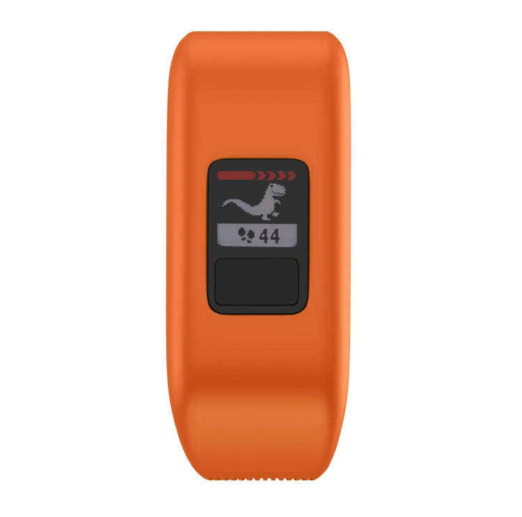 Silicone Sport Watch Band for Garmin Vivofit JR, Size: Small(Orange)