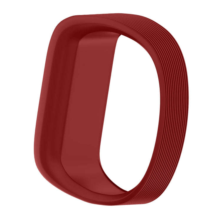 Silicone Sport Watch Band for Garmin Vivofit JR, Size: Small(Red)