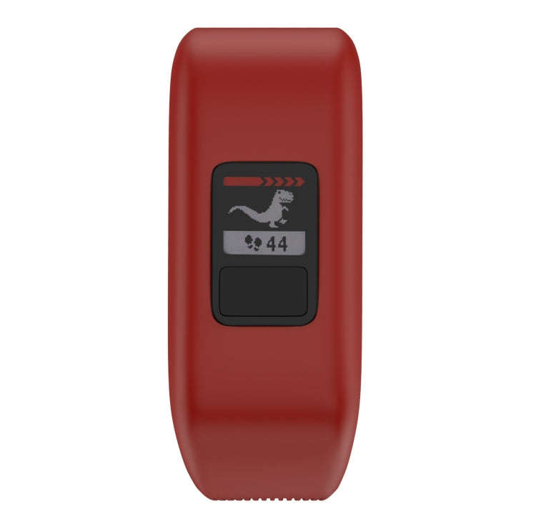 Silicone Sport Watch Band for Garmin Vivofit JR, Size: Small(Red)