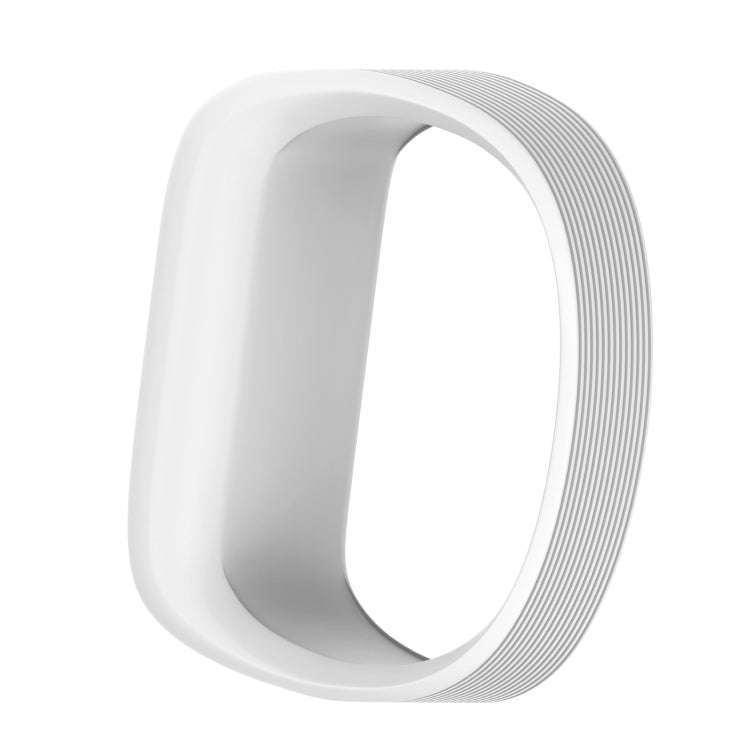 Silicone Sport Watch Band for Garmin Vivofit JR, Size: Small(White)