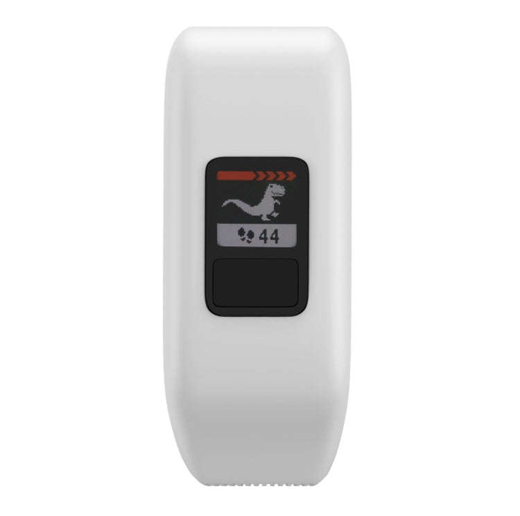 Silicone Sport Watch Band for Garmin Vivofit JR, Size: Small(White)