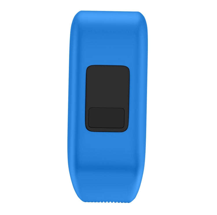 Silicone Sport Watch Band for Garmin Vivofit JR, Size: Large(Sky Blue)