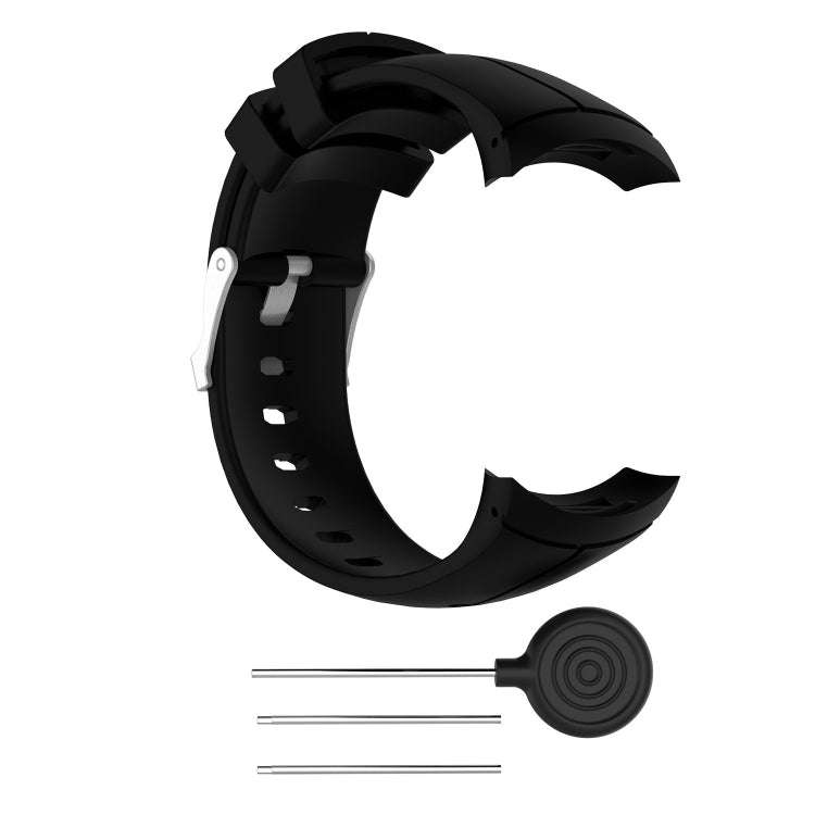 Silicone  Watch Band for SUUNTO Spartan Ultra(Black)