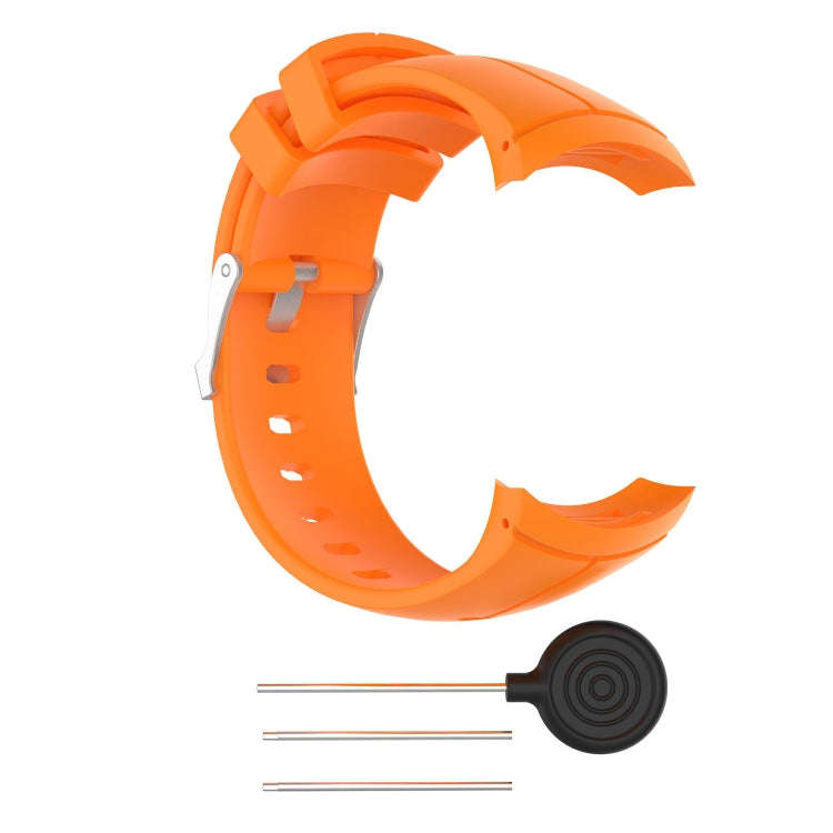Silicone  Watch Band for SUUNTO Spartan Ultra(Orange)
