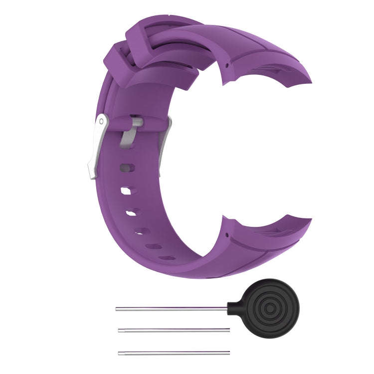 Silicone  Watch Band for SUUNTO Spartan Ultra(Purple)