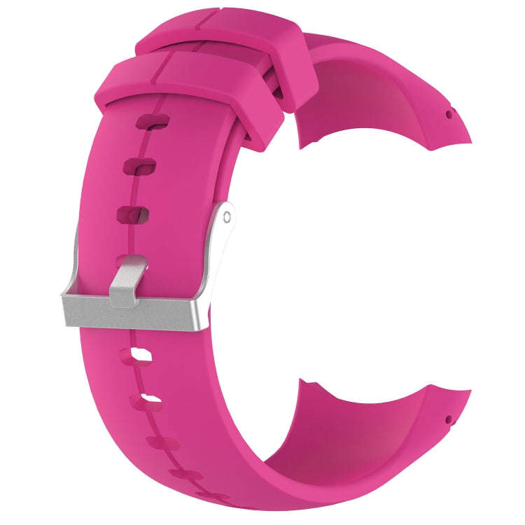 Silicone  Watch Band for SUUNTO Spartan Ultra(Rose Red)