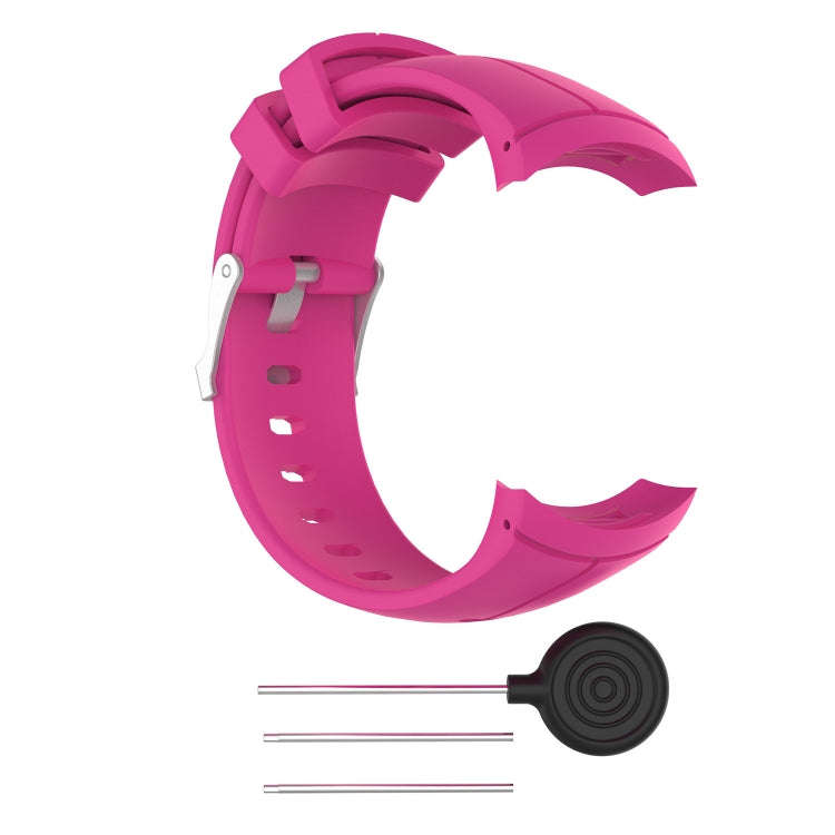Silicone  Watch Band for SUUNTO Spartan Ultra(Rose Red)