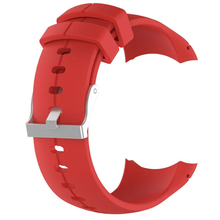 Silicone  Watch Band for SUUNTO Spartan Ultra(Red)