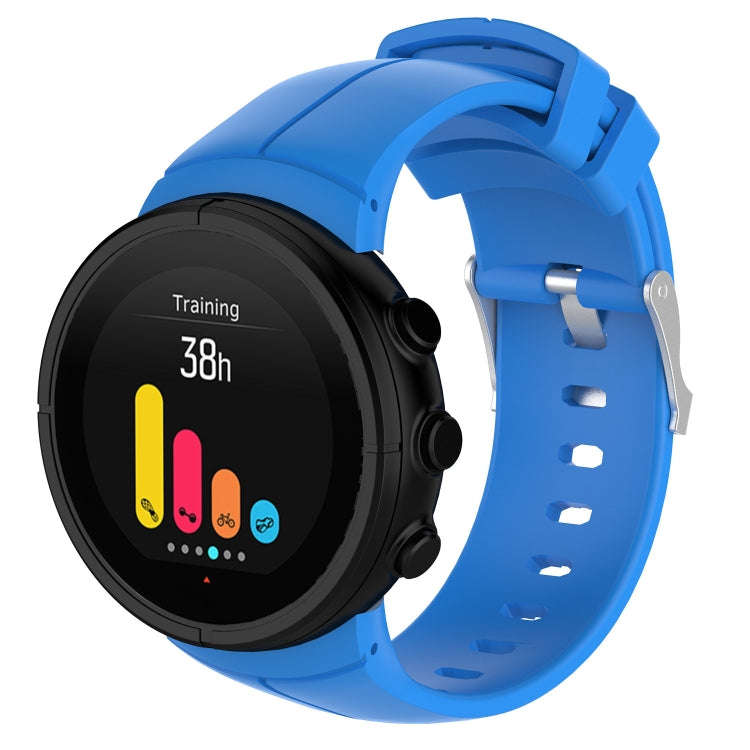 Silicone  Watch Band for SUUNTO Spartan Ultra(Sky Blue)