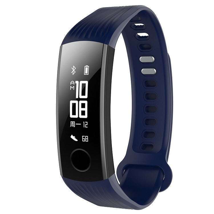 Silicone  Watch Band for Huawei Honor Band 3(Dark Blue)