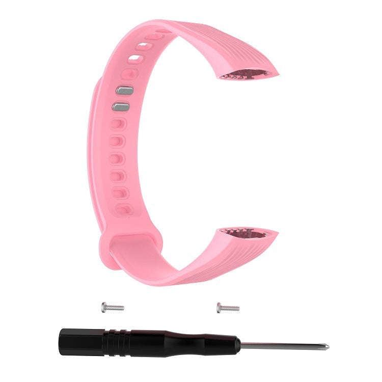 Silicone  Watch Band for Huawei Honor Band 3(Pink)