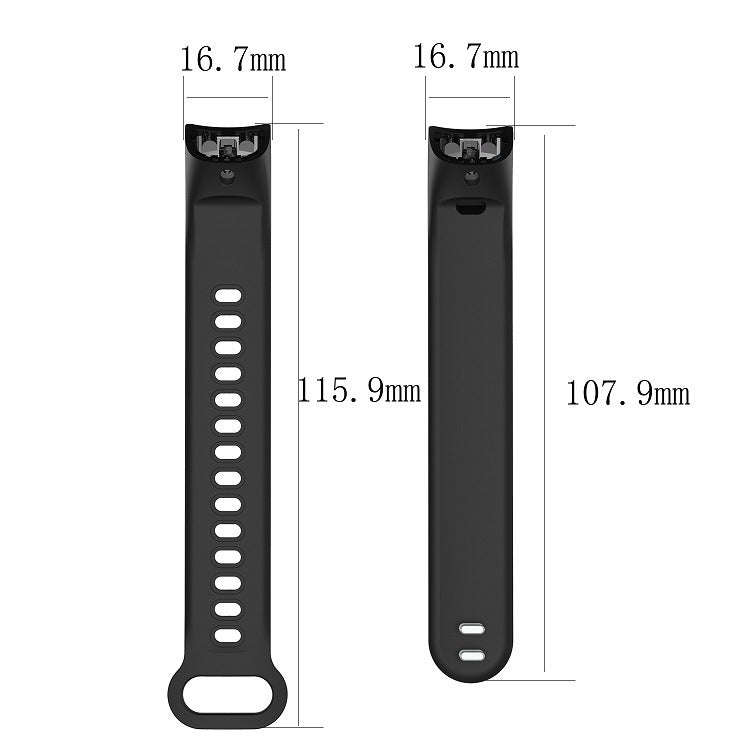 Silicone  Watch Band for Huawei Honor Band 3(Sky Blue)